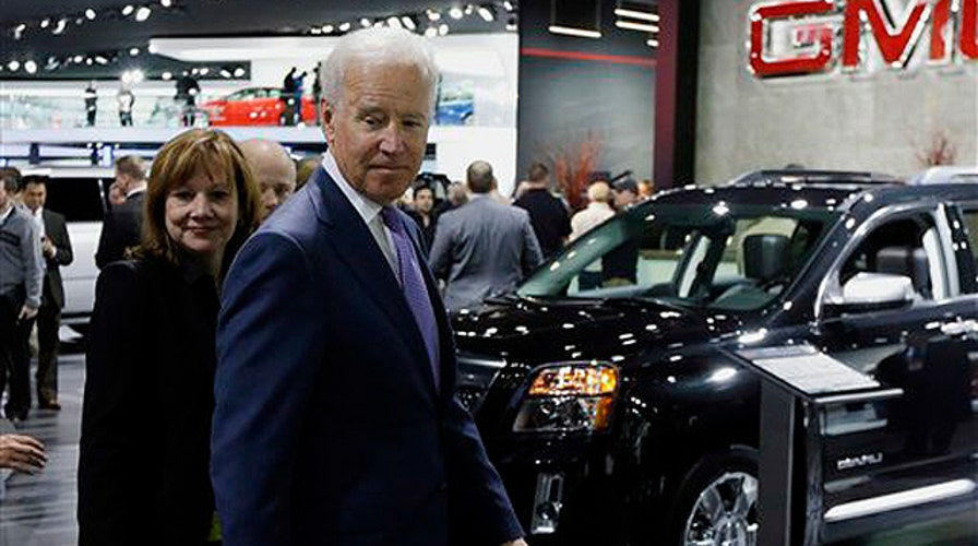 VP Biden touts 'Big Three' comeback at Detroit Auto Show