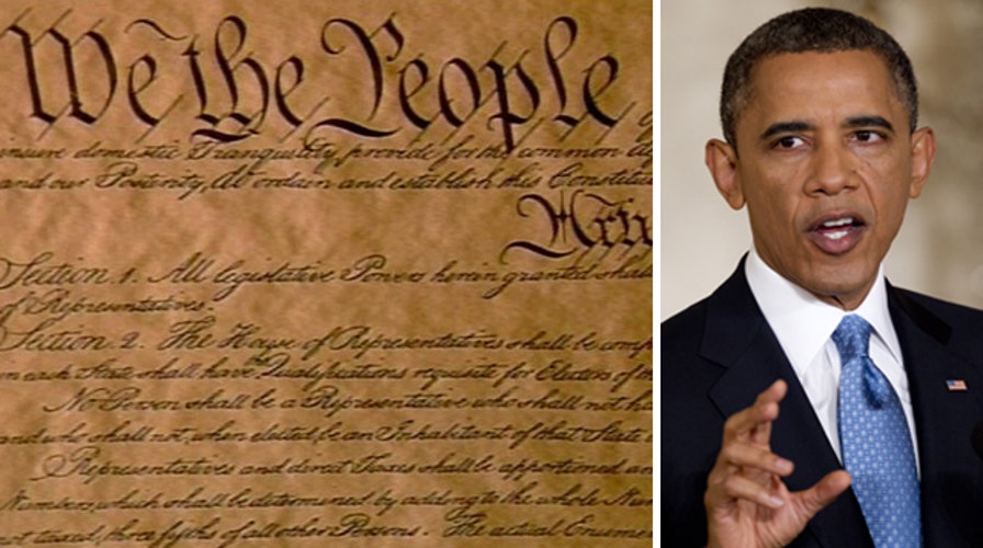 Does Obama believe in the Constitution he's sworn to defend?