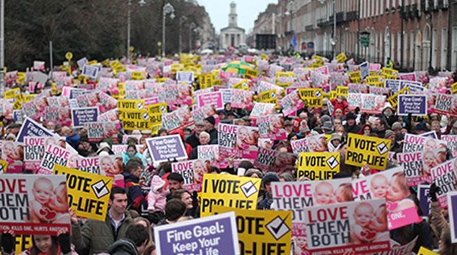 Debate over pro-life march 