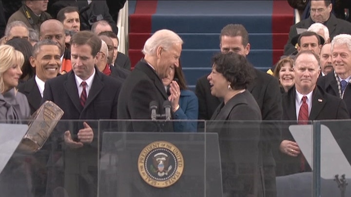 Inauguration: Sotomayor Swears in VP Biden