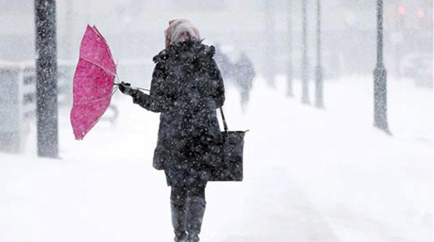 How will rash of winter storms impact economy?