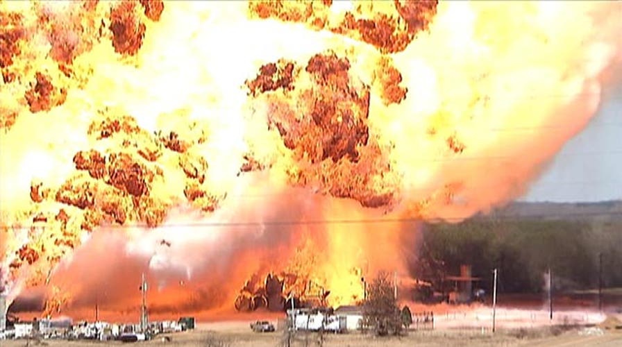 New video of diesel plant explosion in Mississippi