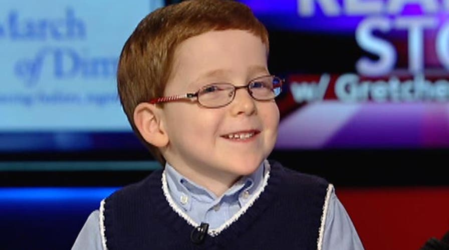 Boy born 11 weeks early named 2014 March of Dimes ambassador