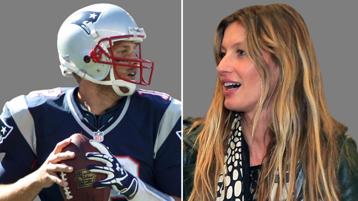 Tom Brady ignores football, hangs with Gisele 