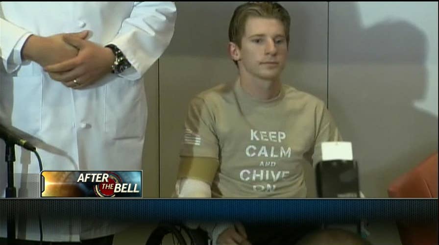 Vet Brendan  Marrocco Received Double-Arm Transplant Last Month