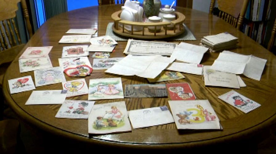 Lost love letters found half a century later