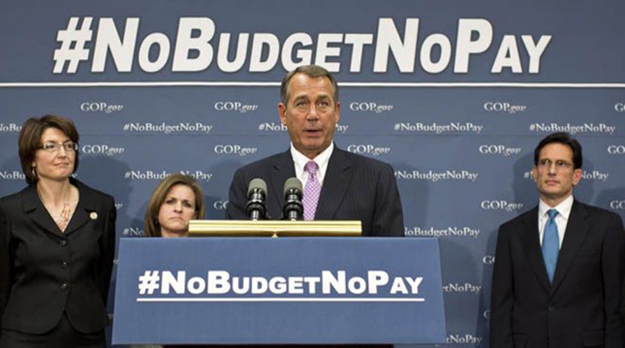 Senate approves 'no budget, no pay' bill