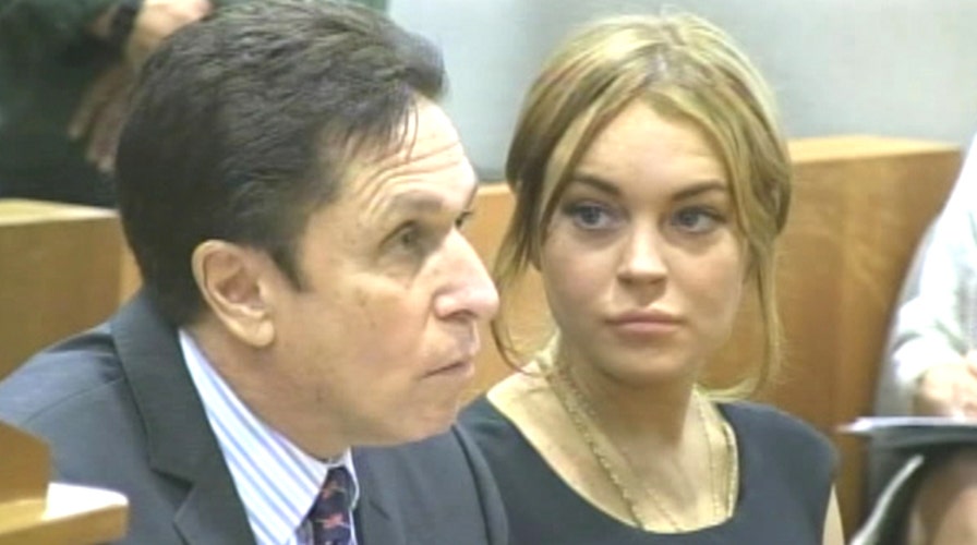 Why did Lohan switch lawyers?