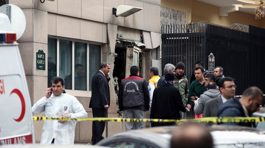 US Embassy hit by homicide bomber in Turkey, at least 1 dead