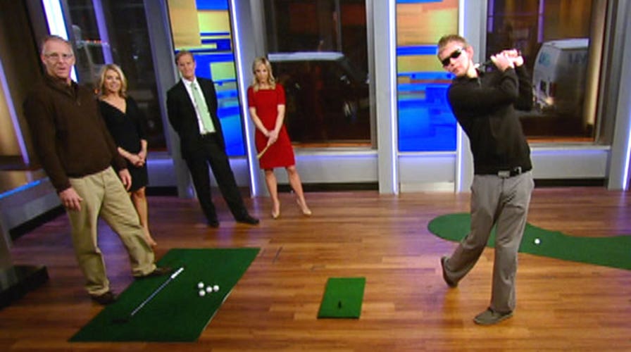 After the Show Show: Blind golfer
