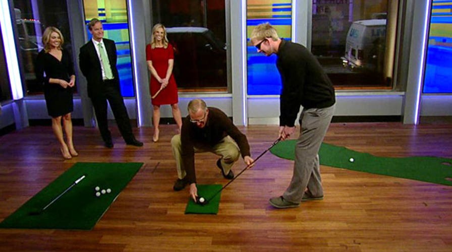 Blind 16-yr-old golfer follows PGA dreams