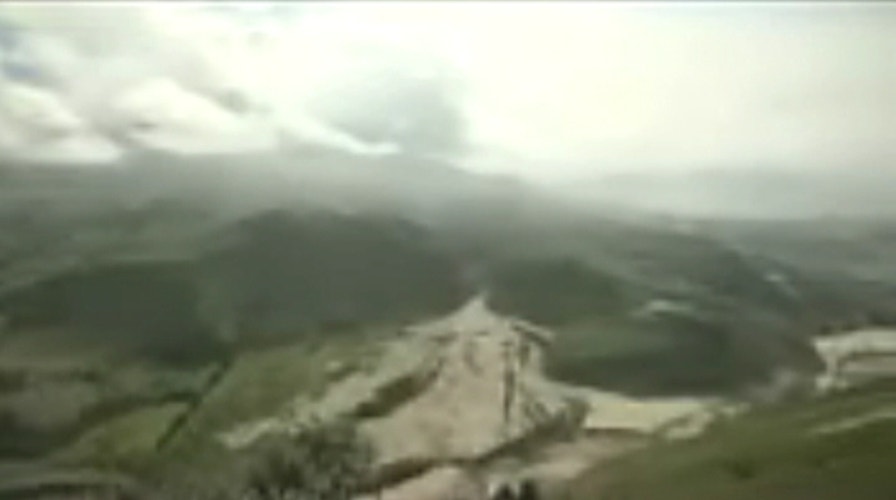 Volcano Erupts In Ecuador 