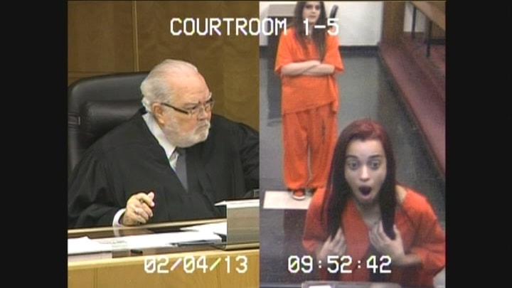 Woman Gives Judge Finger in Court