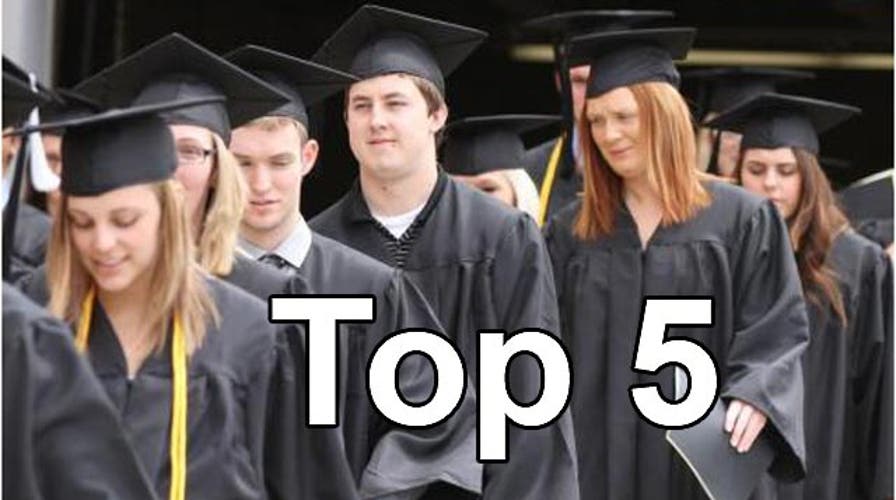 Top five best-value colleges