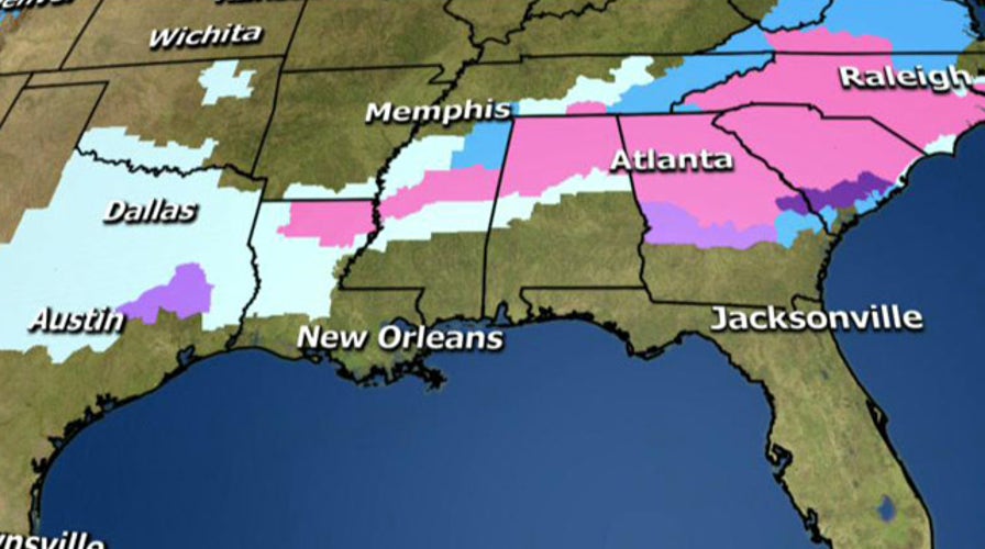 National forecast for Tuesday, February 11