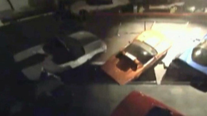 Sinkhole swallows vintage cars at National Corvette Museum