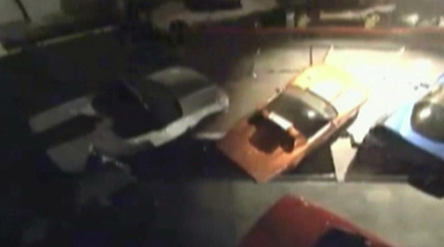 Sinkhole swallows vintage cars at National Corvette Museum