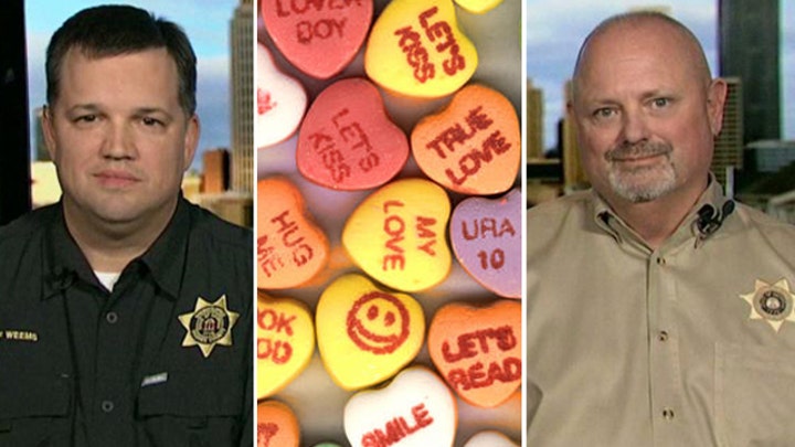 Sheriff cancels Valentine's Day due to weather?