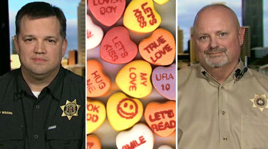 Sheriff cancels Valentine's Day due to weather?