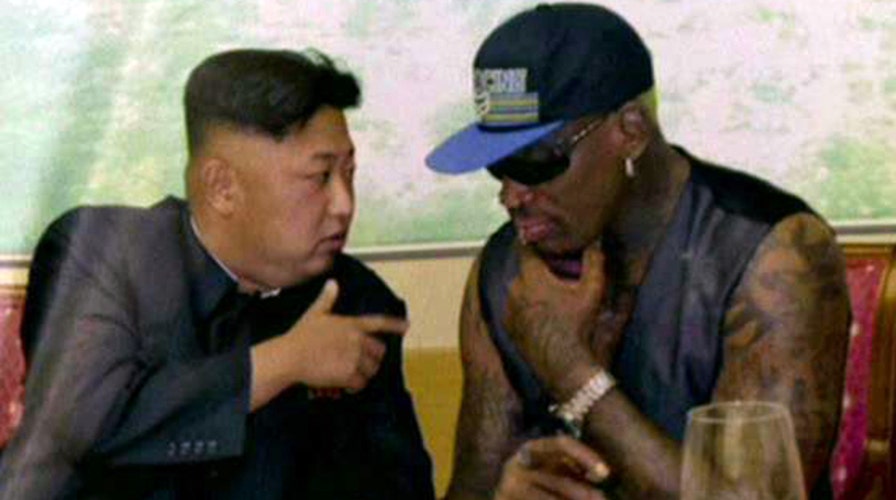Report: Rodman got drunk, vomited all over N. Korea hotel