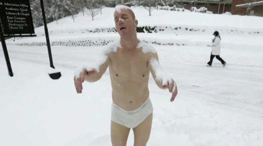 Sleepwalker statue on college campus scares female students 