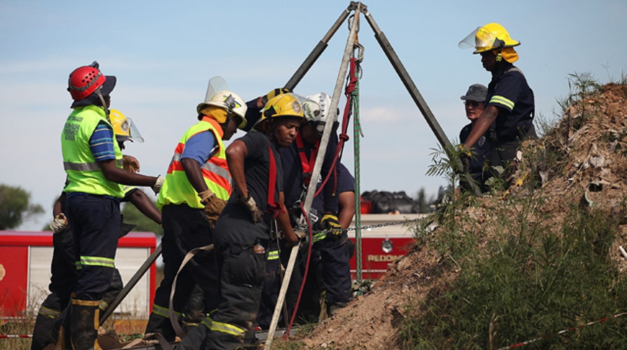 More than 200 illegal miners trapped in South Africa 