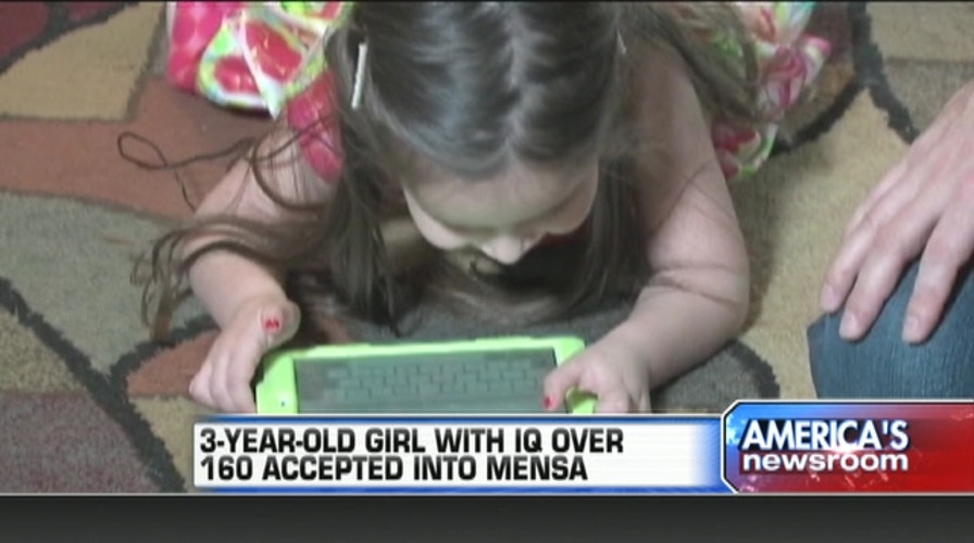 Three-Year-Old Accepted To Mensa