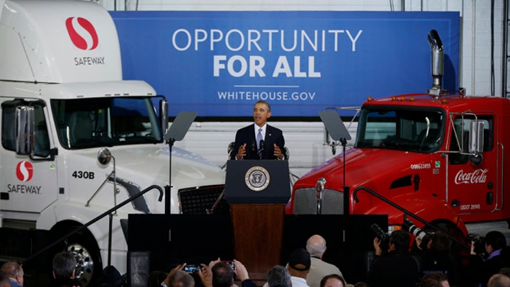 Obama set to change fuel efficiency standards for trucks
