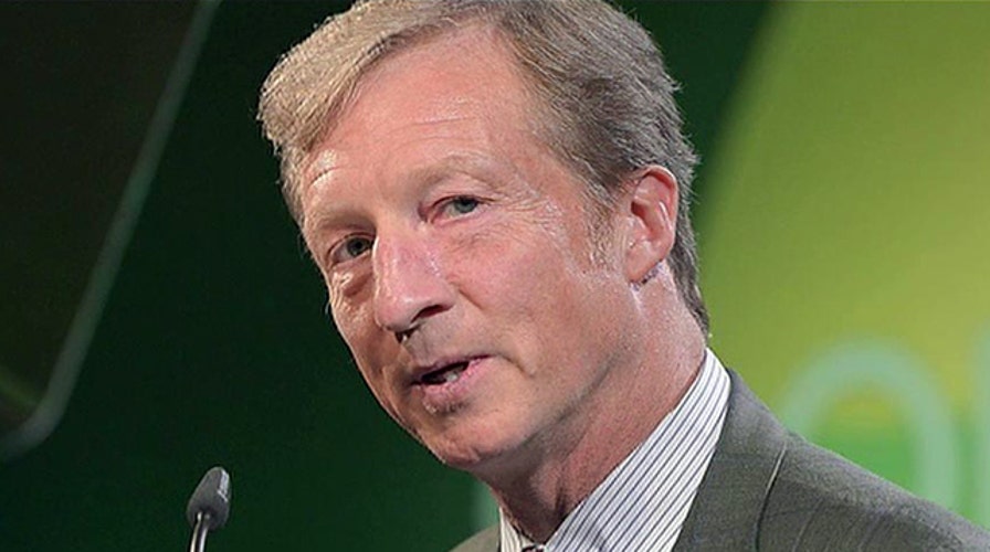 Tom Steyer raising campaign funds for climate change