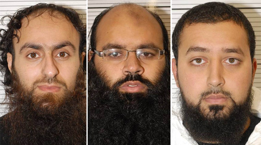 Jury finds 3 men guilty of plotting terror attacks in UK