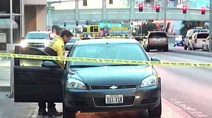 Three killed in 'rolling gun battle' on Las Vegas strip