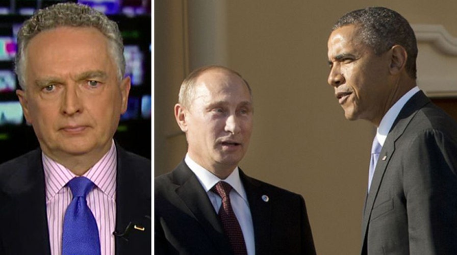 Ralph Peters: 'Willfully naïve' Obama 'afraid' of Putin