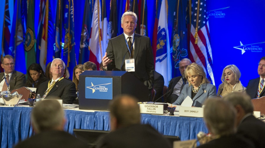 National governors association talks economy, minimum wage