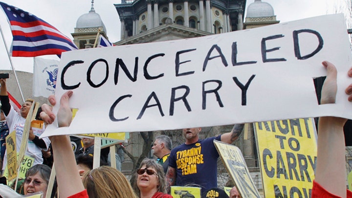 Do Americans have the right to carry concealed weapons?