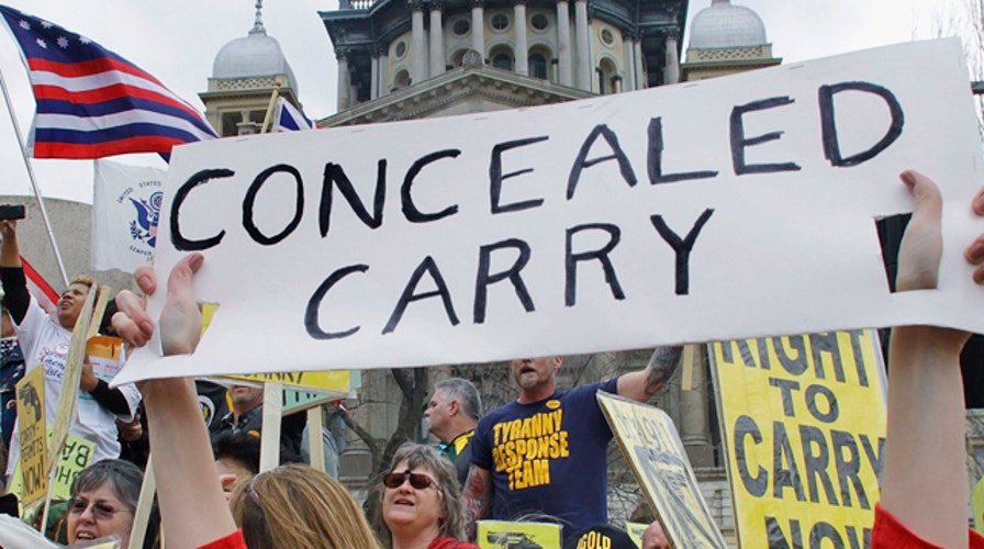 Do Americans have the right to carry concealed weapons?
