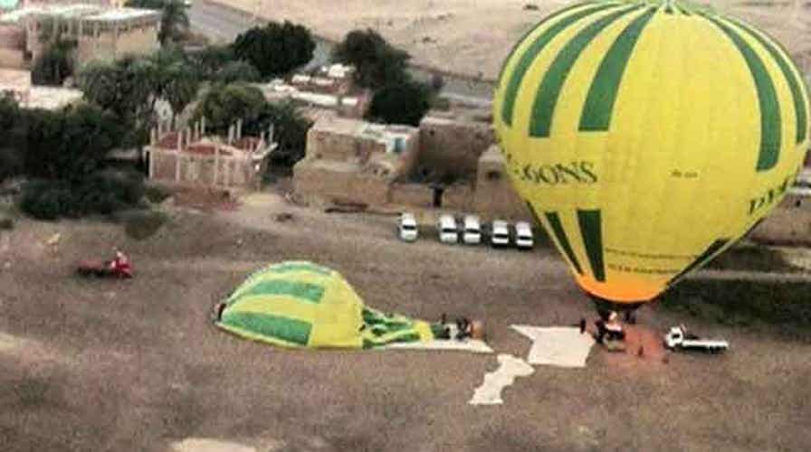 Hot air balloon explosion leaves over a dozen dead