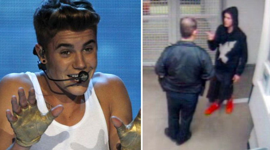 New video of Justin Bieber in jail after DUI arrest