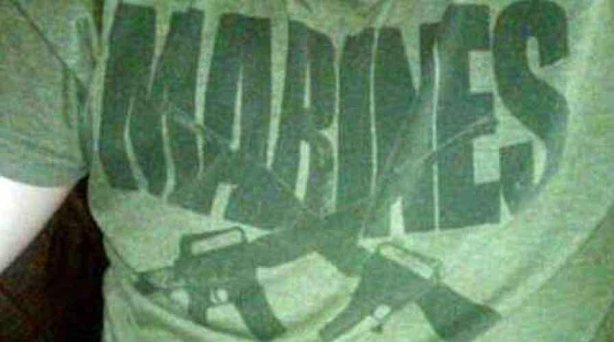 Marines t-shirt gets student suspension threat