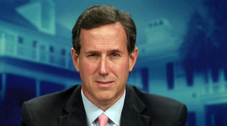 Santorum: Obama ruthless, manipulating and scaring public