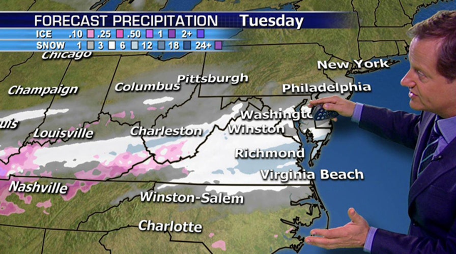 Major winter storm moves across US, heads Northeast