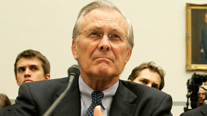 Rumsfeld on Ukraine, Obama-Putin, and America