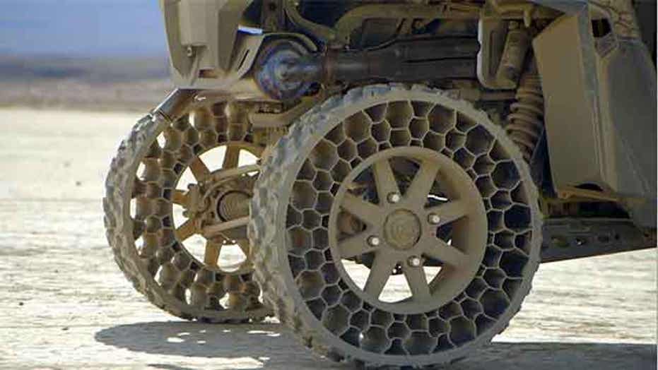 Polaris introducing flatproof "airless" tires Fox News