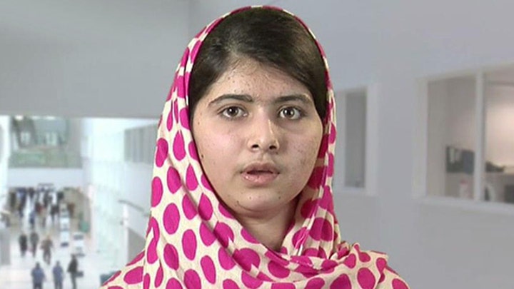 Pakistani girl shot by Taliban speaks out for kids' rights
