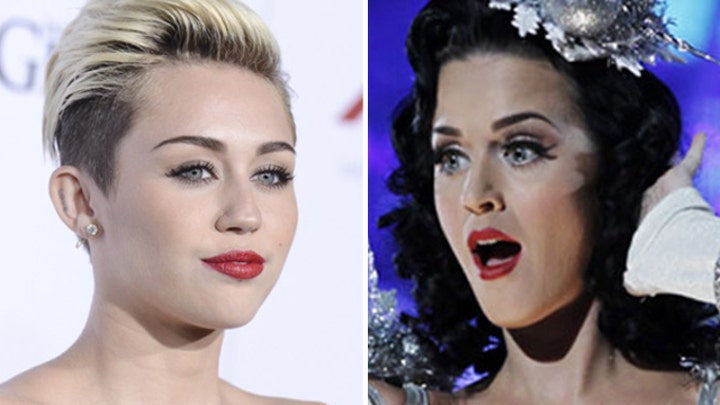 Miley rips Katy after kiss