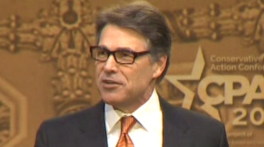 Gov. Rick Perry speaks at CPAC