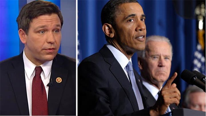 Obama threatens to veto bills requiring him to follow law?