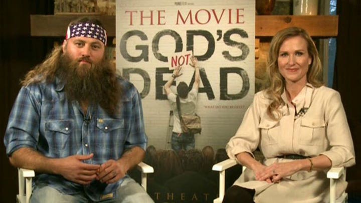 Willie and Korie Robertson defend faith in big screen debut