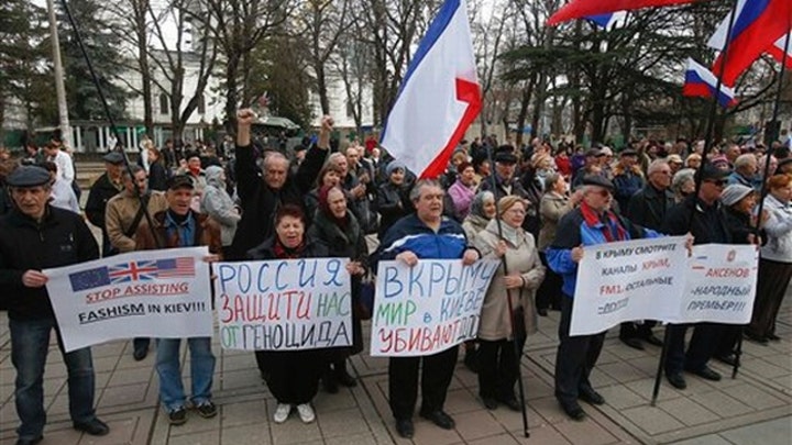 Crimean voters overwhelmingly back secession referendum