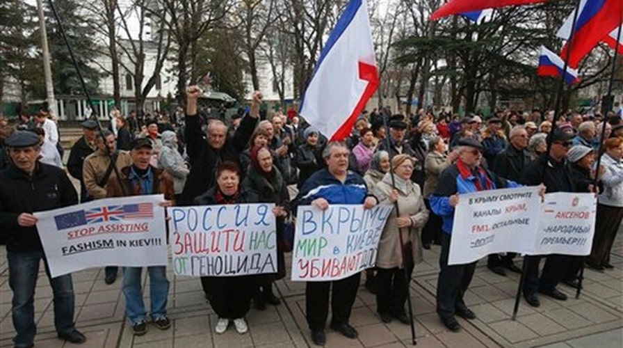Crimean voters overwhelmingly back secession referendum