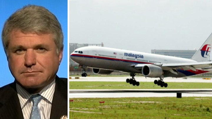 McCaul: Jet disappearance was an intentional, deliberate act